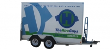 12x7 ENCLOSED FURNITURE TRAILER