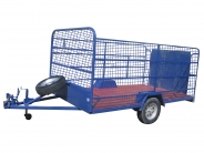10x6 Caged Trailer Hire