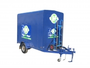 9X6 ENCLOSED FURNITURE TRAILER